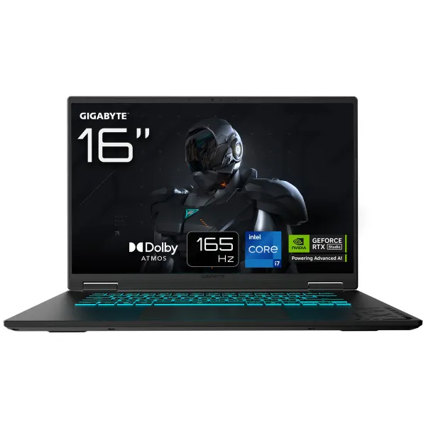 Žaidimų nešiojamas kompiuteris Gigabyte A16 CVH 16" Intel Core i7-13620H 32 GB RAM 1 TB SSD geforce rtx 5060
