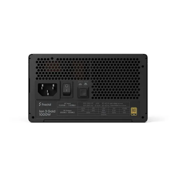 Maitinimo blokas Fractal Design FD-P-IA3G-100-EU 1000 W 80 Plus Gold