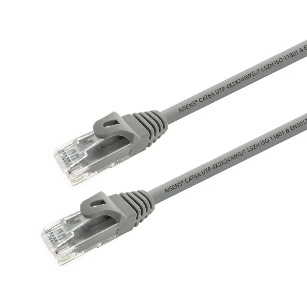 CAT 6 UTP Kabelis Aisens A145-0328 3 m Pelēks