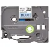 Laminoitu teippi tarrakoneelle Brother Tape TZE531 Sininen 12 mm