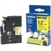 Laminoitu teippi tarrakoneelle Brother TZEFX631 Keltainen 12 mm