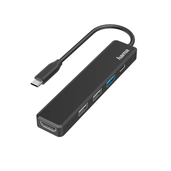 USB-keskitin Hama 00200117 Musta 60 W