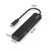 USB-keskitin Hama 00200117 Musta 60 W