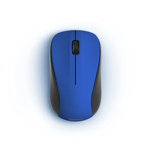 Optical Wireless Mouse Hama MW-300 V2 Blue Black 1200 DPI (1 Unit)