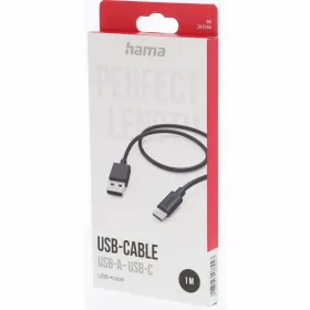 USB-C-kaapeli - USB Hama 00201594 Musta 1 m