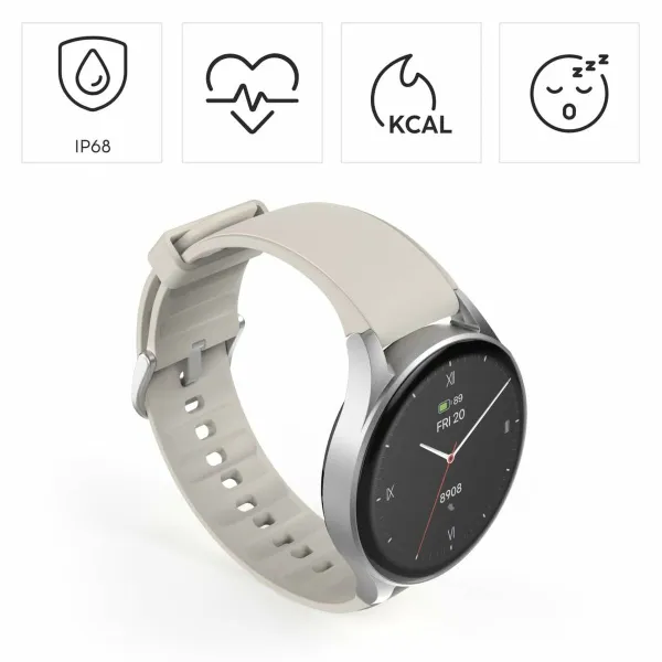 Smartwatch Hama 00178612 8900 Silver 1,3