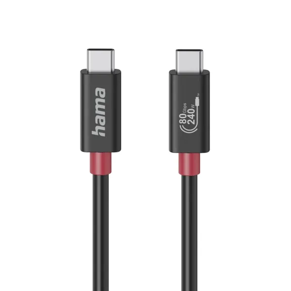 USB-C-Kaapeli Hama 00200799 Musta
