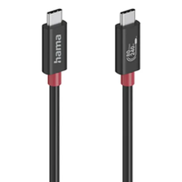 USB-C-Kaapeli Hama 00200799 Musta