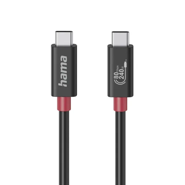 USB-C-Kaapeli Hama 00200799 Musta