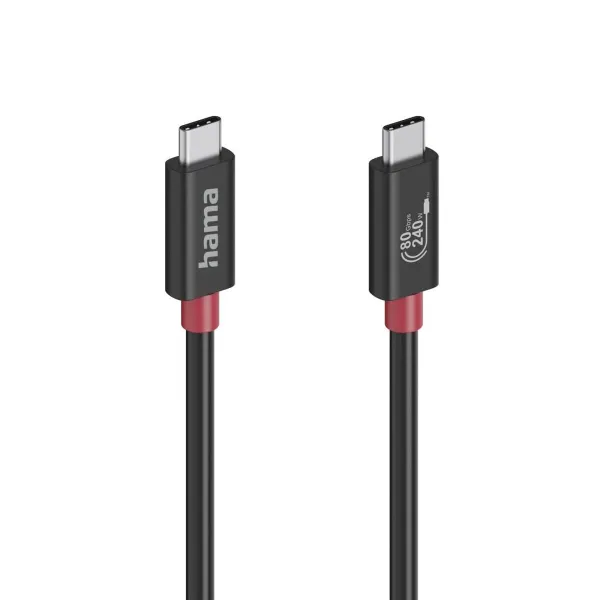 USB-C-Kaapeli Hama 00200799 Musta