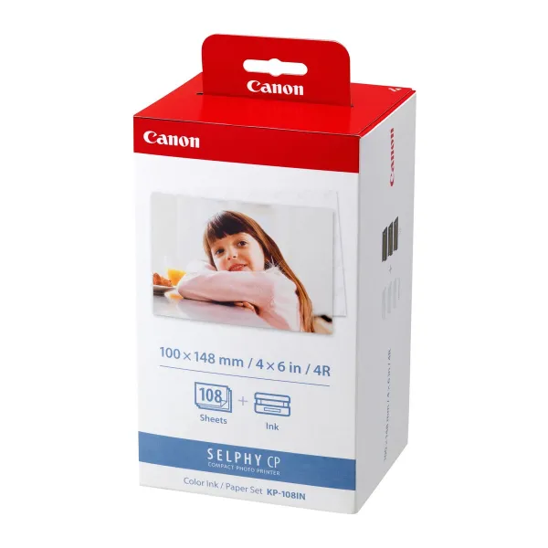 Rašalo ir fotopopieriaus pakuotė Canon KP-108IN