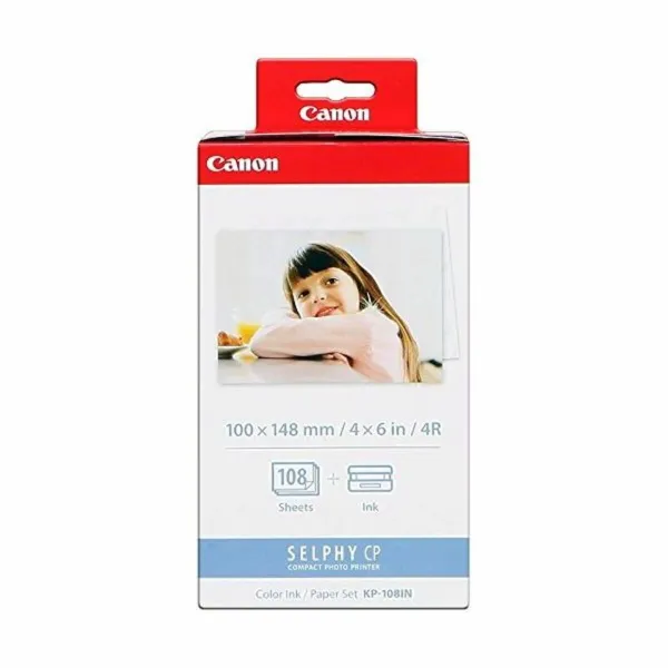 Rašalo ir fotopopieriaus pakuotė Canon KP-108IN