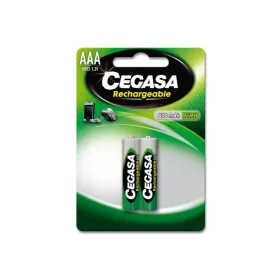 Atkārtoti Uzlādējamas Baterijas Cegasa HR3 800 mAh 800 mAh (2 uds)