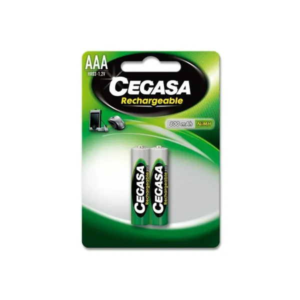 Аккумуляторные батарейки Cegasa HR3 800 mAh 800 mAh (2 uds)