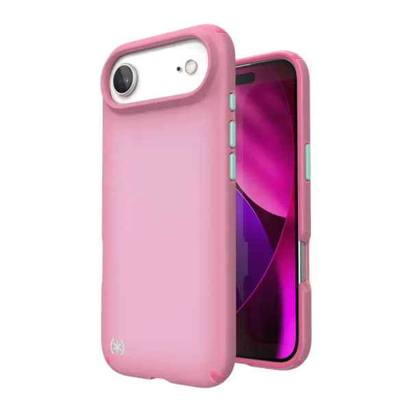 Speck Presidio Lux MagSafe - iPhone Air Case (Ibis Pink / Dark Ibis / Kanon Green)