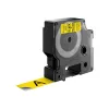 Uzlīmes Dymo S0720880 Melns/Dzeltens 7 m
