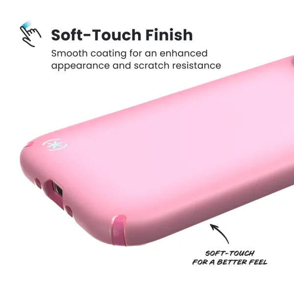 Speck Presidio Lux MagSafe - iPhone Air Case (Ibis Pink / Dark Ibis / Kanon Green)