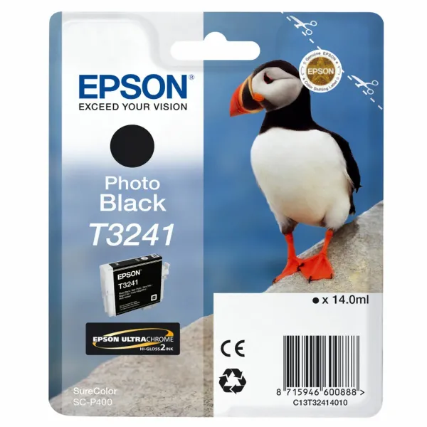 Originali rašalo kasetė Epson C13T32414010 Juoda