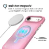 Speck Presidio Lux MagSafe - iPhone Air Case (Ibis Pink / Dark Ibis / Kanon Green)