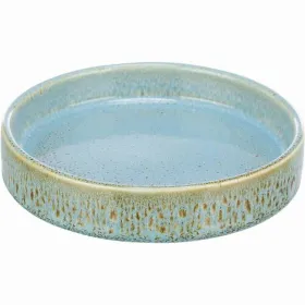 Cat Feeder Trixie Blue Ø 15 cm Ceramic