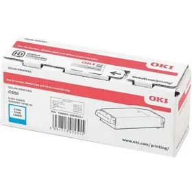 Originalus rašalas OKI C650 Ciano