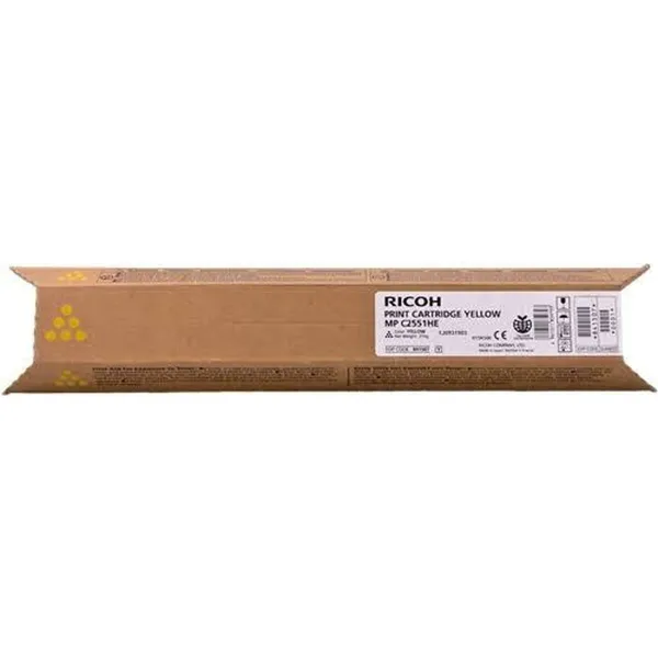 Dažiklis Ricoh MPC2051 Yellow Toner Geltona Juoda
