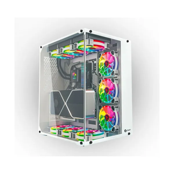 ATX Semi-tower Korpus Talius CRONOS Valge