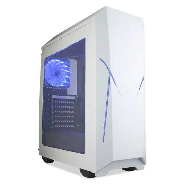 Блок полубашня ATX Galileo Talius Xentinel Синий Белый Черный/Белый