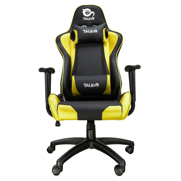 Žaidimų kėdė Talius Gecko V2 Geltona Juoda