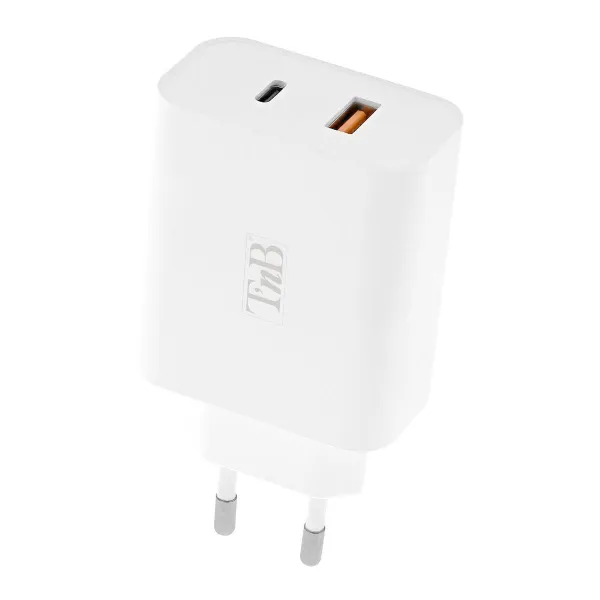 Зарядное для розетки + Кабель-USB-C T'NB CHNBTINY65 65 W