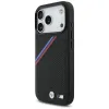 BMW M Tricolor Metal Logo MagSafe - iPhone 17 Pro Case (Black)