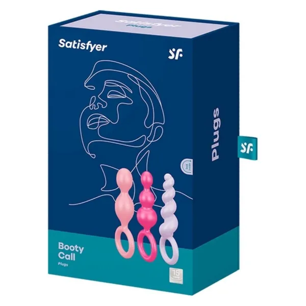Pleasure Kit Satisfyer Booty Call Multicolour