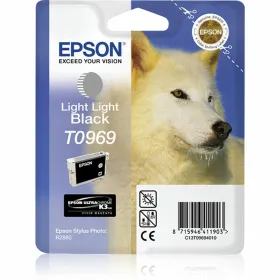 Alkunperäinen mustepatruuna Epson Vaaleanharmaa