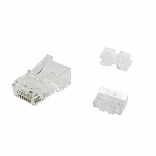 UTP jungtis (RJ45 kategorija 6) Equip 121146 Skaidrus 100 vnt.