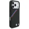 BMW M Tricolor Metal Logo MagSafe - iPhone 17 Pro Case (Black)