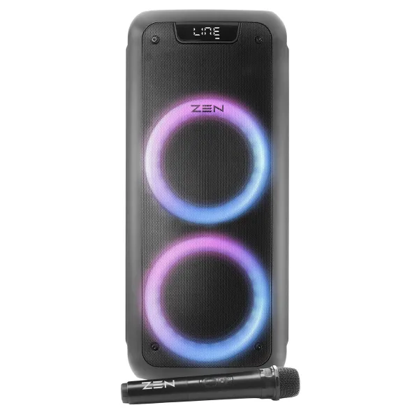 Nešiojamos Bluetooth garso kolonėlės ZEN PHOENIX Juoda 350 W