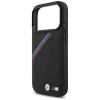 BMW M Tricolor Metal Logo MagSafe - iPhone 17 Pro Case (Black)