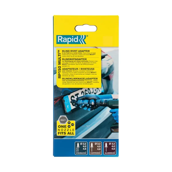 Adapteris Rapid Kniedės