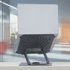 Nešiojamų kompiuterių stovas T'NB iClick Metalinis Novatoriškas ir funkcionalus Apsisukimas 360º