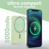 Powerbank T'NB PBUMAG5GR 5000 mAh Žalia Magsafe