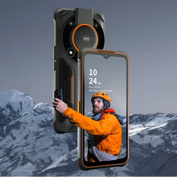 Išmanusis Telefonas AGM Glory SE Juoda 8 GB RAM 128 GB