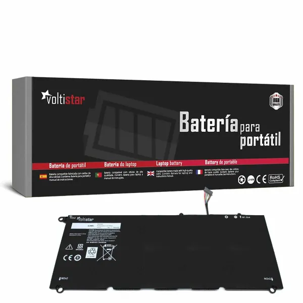 Nešiojamo kompiuterio baterija Voltistar JD25G Mėlyna Oranžinė