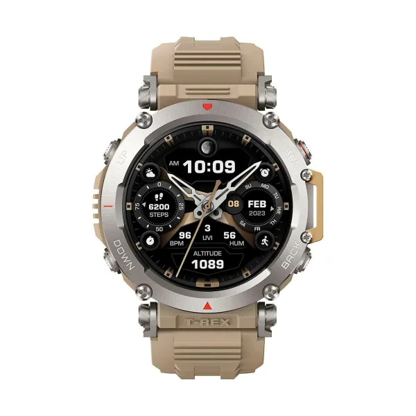 Išmanusis laikrodis Amazfit T-Rex Ultra Plienas 1,39"