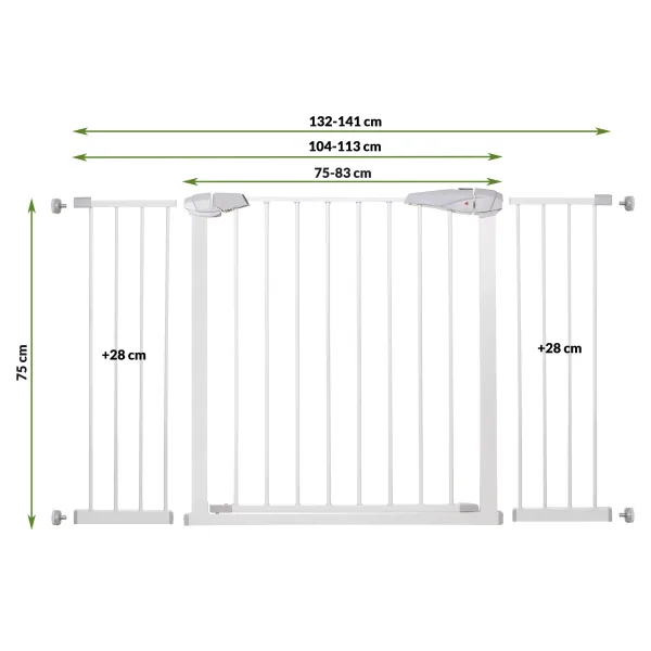 Drošības barjera Springos SG0001 76-85 cm