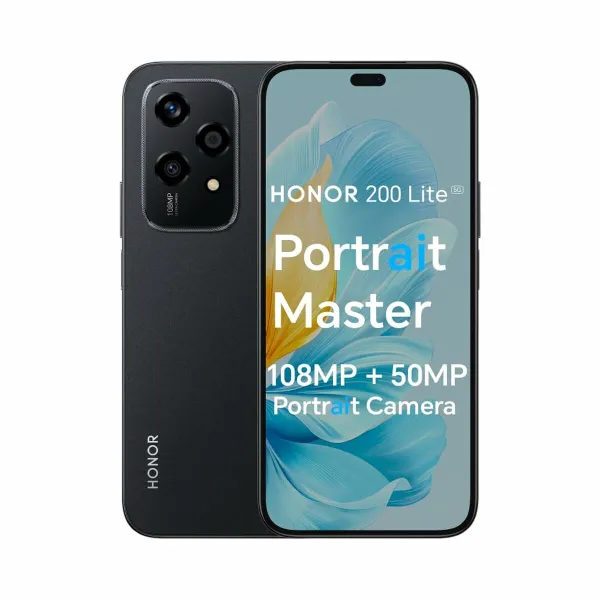 Išmanusis Telefonas Honor 200 Lite 6,7" 8 GB RAM 256 GB Juoda
