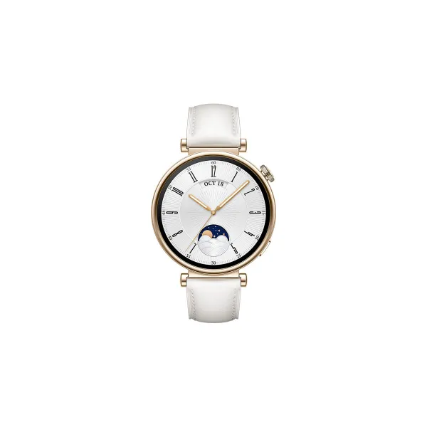 Išmanusis laikrodis GT4 Classic Huawei Watch GT 4 41mm Balta Auksinis