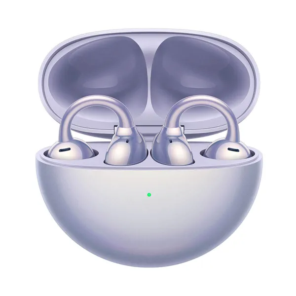Bluetooth ausinės su segtuku Huawei FreeClip Purpurinis