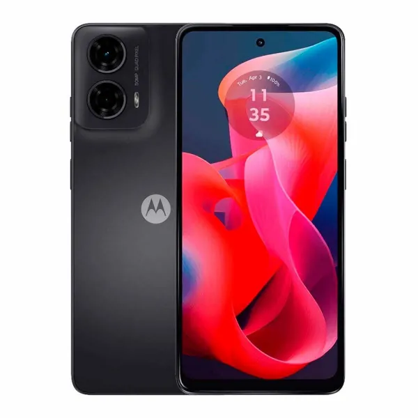 Išmanusis Telefonas Motorola moto g24 128 GB Juoda Spalvotas