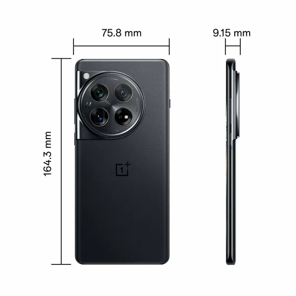 Išmanusis Telefonas OnePlus 12 5G 6,82" Octa Core SNAPDRAGON 8 gen 3 16 GB RAM 512 GB Juoda