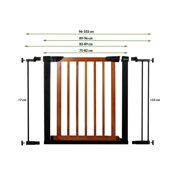 Safety barrier Springos SG0003A 75-89cm